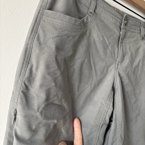 Kuhl Pants Womens 6 Capri Cropped Outdoor Hiking Casual Camping Gorp Nature FLAW - Picture 4 of 14